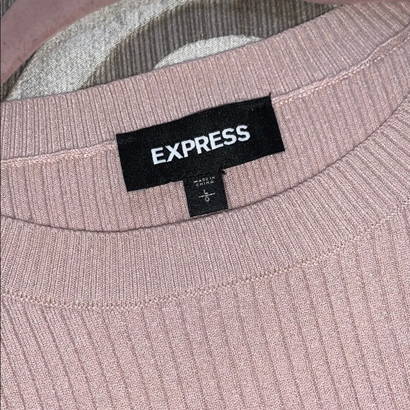 Express Ribbed Sweater- Size L - Picture 5 of 6
